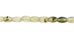Green Tourmilated Quartz Rice 6x4mm