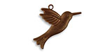 Vintaj Natural Brass Hummingbird 28x16mm