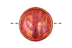 Patricia Healey Copper Cactus Button 24mm