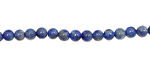 Denim Lapis Round 4mm