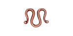TierraCast Antique Copper (plated) Classic M-Hook 19x13mm