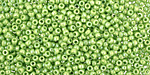 TOHO Opaque Rainbow Sour Apple Round 11/0 Seed Bead