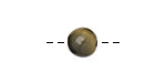 Tagua Nut Olive Round 9mm
