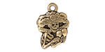 TierraCast Antique Gold (plated) Catrina 16x23mm