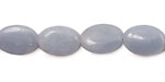 Angelite Flat Oval 14x10mm