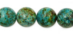 African Turquoise Round 14mm