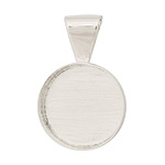 Silver (plated) Circle Bezel 26mm