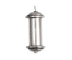 Nunn Design Antique Silver (plated) Channel Pendant 36x14mm