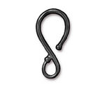 TierraCast Gunmetal Large Classic Hook Clasp 32x16mm