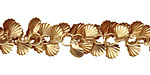 Satin Hamilton Gold (plated) Sea Shell Chain