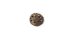 Vintaj Natural Brass Round Filigree Bead 9mm