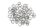 Artistic Wire Non-Tarnish Silver Chain Maille Jump Ring 3.18mm, 18 gauge