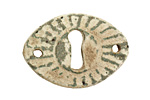 Kylie Parry Ceramic Eye Keyhole Link 35x25mm
