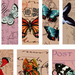 Nunn Design Butterflies Channel Bead Collage Sheet