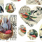 Nunn Design Birds Transfer Sheet