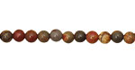 Red Creek Jasper Round 4mm