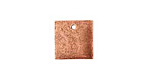Nunn Design Antique Copper (plated) Flat Mini Square Tag 13mm