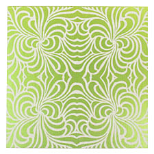 Lillypilly Lime Green Morphed Anodized Aluminum Sheet 3"x3", 24 gauge