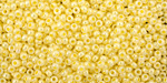 TOHO Ceylon Lemon Chiffon Round 11/0 Seed Bead