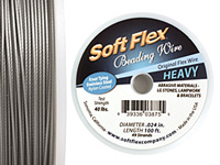 Soft Flex Clear .024" (Heavy) 49 Strand Wire 100ft.