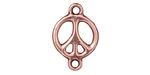 TierraCast Antique Copper (plated) Peace Link 15x22mm