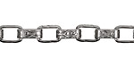 Stainless Steel Patterned Box Chain