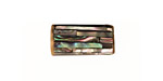 Abalone Mosaic Cylinder 20x10mm
