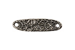 Green Girl Pewter Dianthus Link 33x9mm
