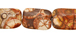 Bird's Eye Jasper Thin Pillow 20x14mm