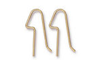TierraCast Gold Filled Angular Blank Earwire .53"