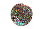 Druzy (metallic rainbow) Round Cabochon 25mm