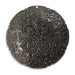Vintaj Arte Metal Rhapsody Novella Pendant 42mm