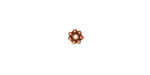 TierraCast Antique Copper (plated) Beaded Heishi 5mm