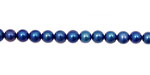 Sea Blue Semi-Round 4.5-5mm