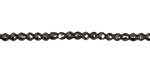Hematite Faceted Round 2mm