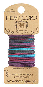 Party Hemp Twine 20 lb, 20 ft