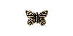 TierraCast Antique Brass (plated) Monarch Bead 11x15mm