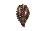 Ezel Findings Antique Copper (plated) Sesae Leaf 16x27mm
