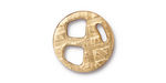 TierraCast Gold (plated) Tribuckle 18mm