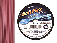 Soft Flex Garnet .019" (Medium) 49 Strand Wire 30ft.