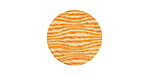Lillypilly Orange Zebra Anodized Aluminum Disc 19mm, 24 gauge