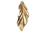 Lucite Gold Twisted Leaf 14x37mm