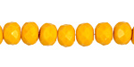 Czech Glass Citrus Fire Polished Rondelle 6x9mm