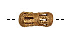 African Brass Braided Peanut 21-24x10-11