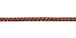 SilverSilk Chocolate Brown Capture Round 3mm