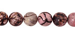 Rhodonite (w/ extra black matrix) Round 10mm