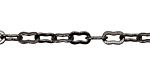 Gunmetal Etched Peanut Chain