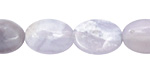Chalcedony Flat Oval 14x10mm
