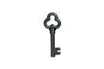 TierraCast Gunmetal Key Charm 8x22mm