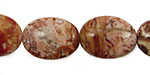 Rosetta Lace Agate Flat Oval 20x15mm